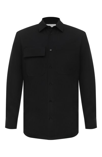Мужская шерстяная рубашка JIL SANDER, арт. J23DL0003/J40117