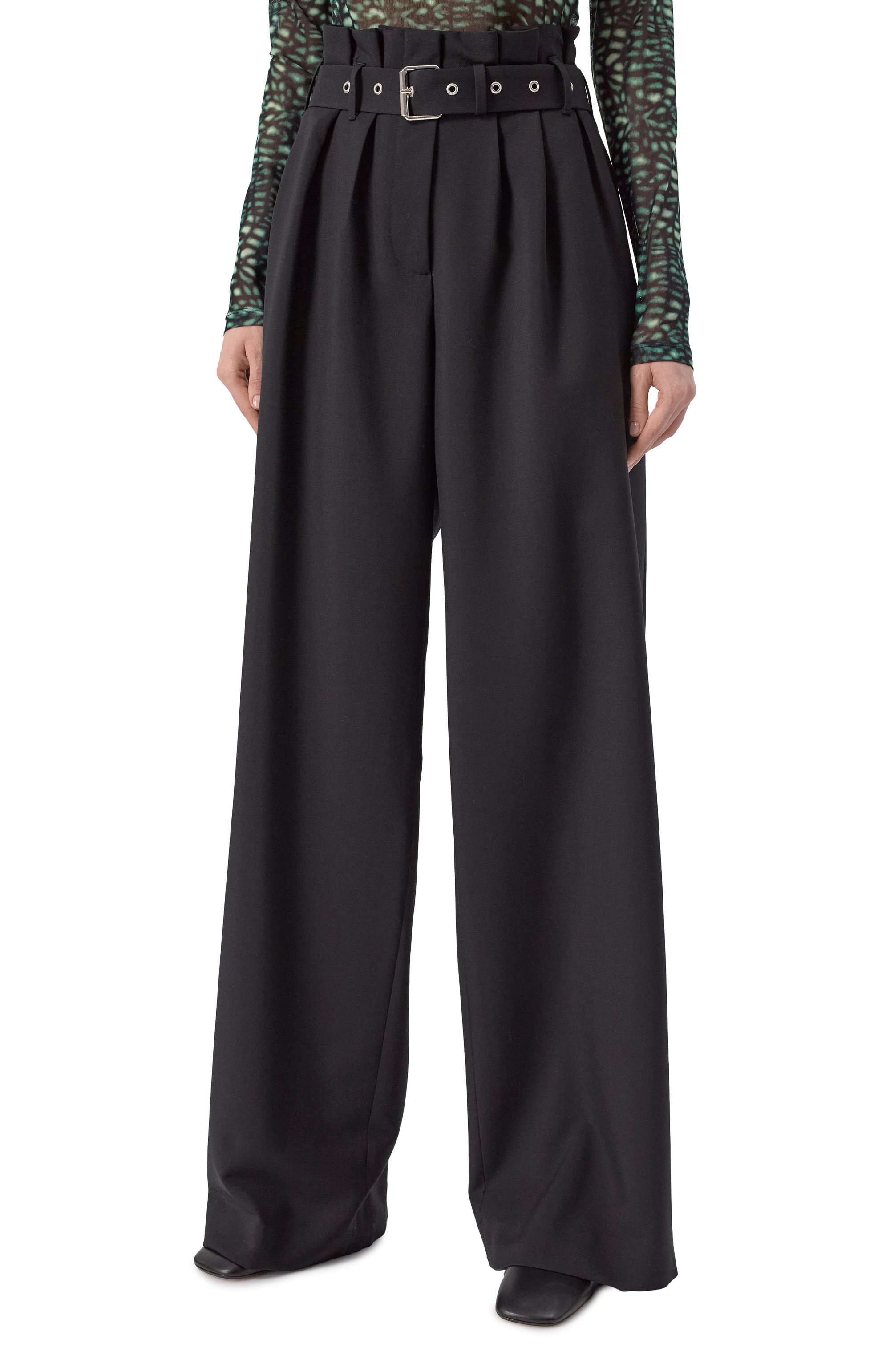 Шерстяные брюки DRIES VAN NOTEN, арт. 251-010926-1381, фото 3