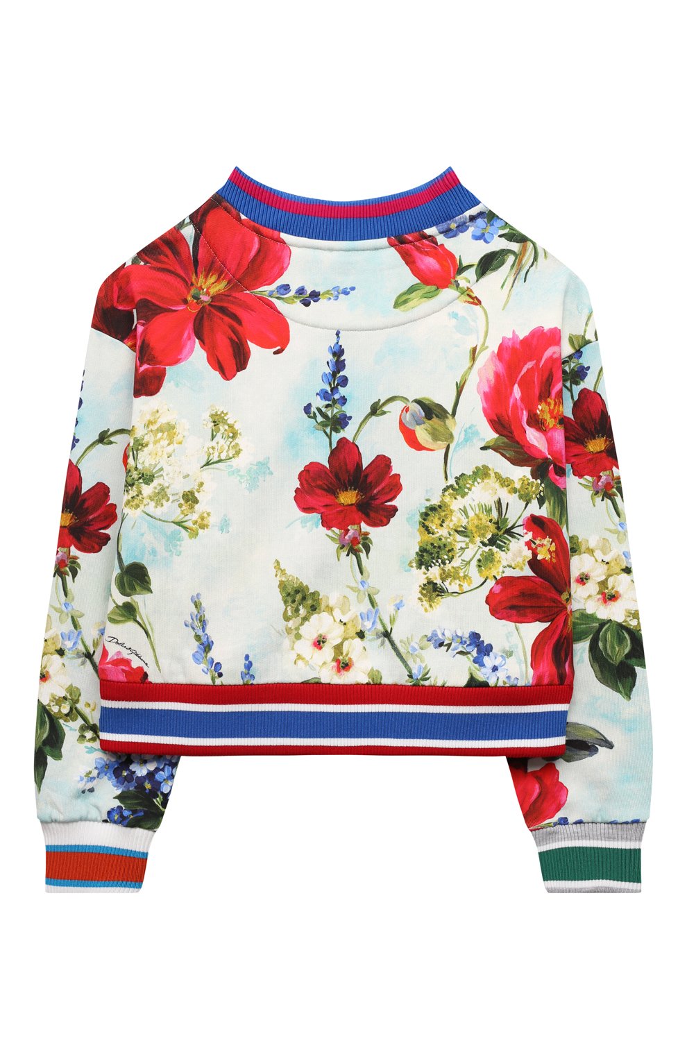 Укороченный свитшот DOLCE & GABBANA, арт. L5JW6A/HS7HB/8-14, фото 2