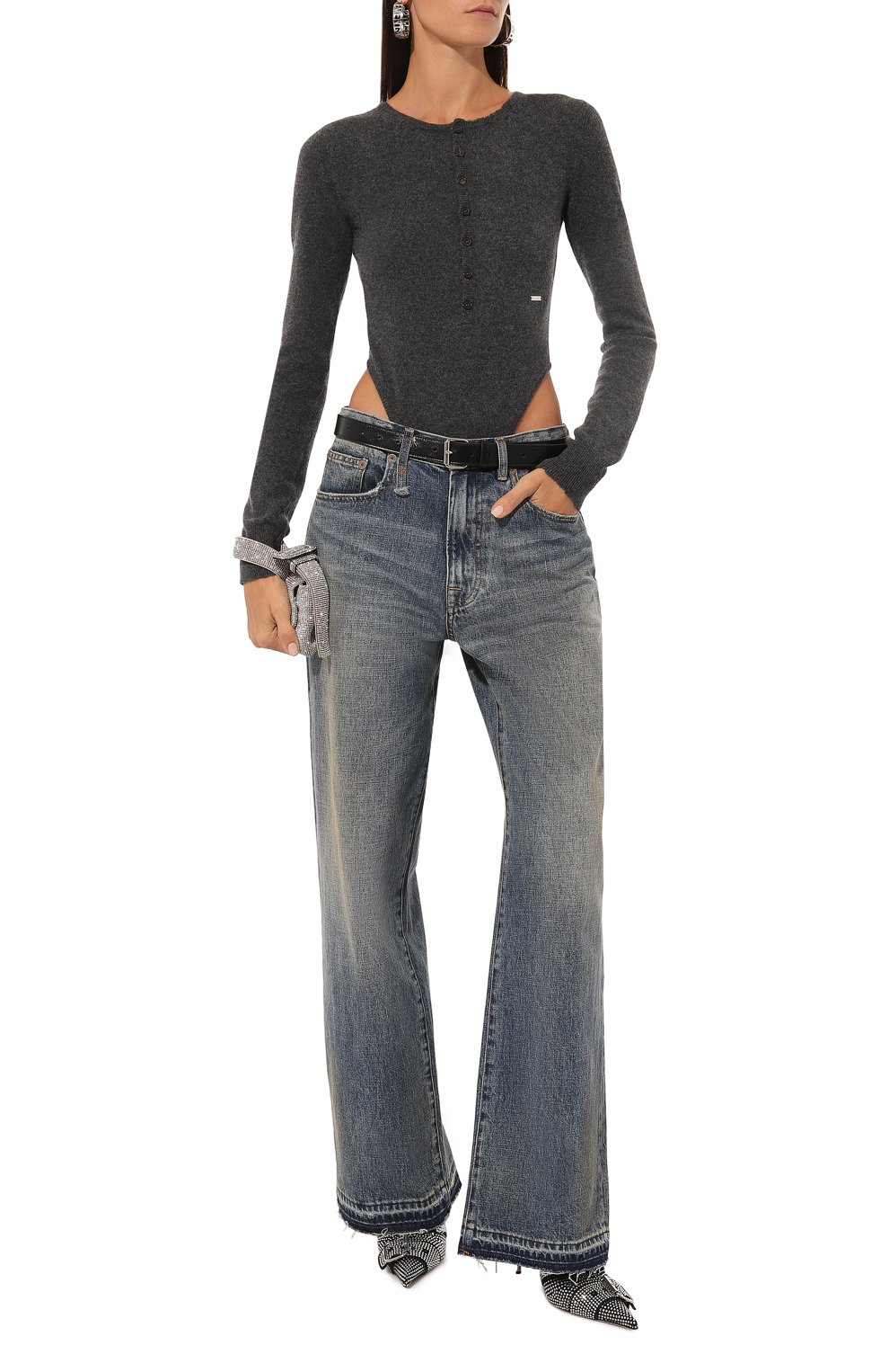 Джинсы darcy loose R13, арт. R13WD038-D213C, фото 2