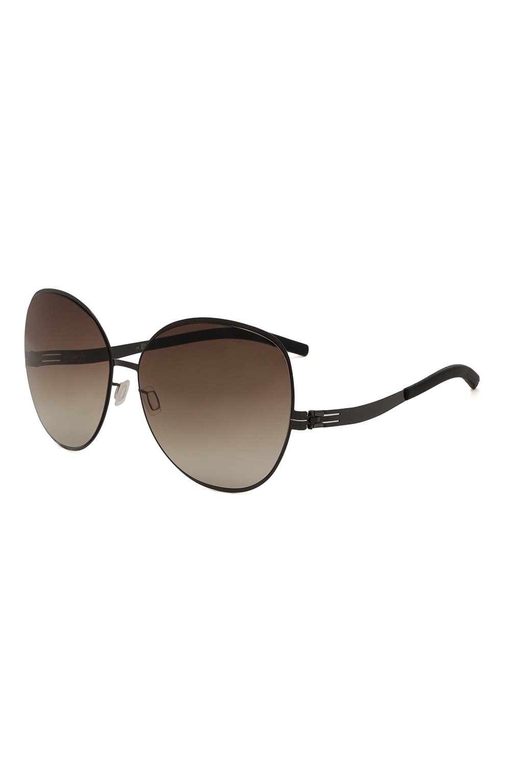 Солнцезащитные очки IC! BERLIN, арт. IB-VIRGINIA P GUN-METAL BLACK BR0WN-SAND L0W RIDER, фото 1