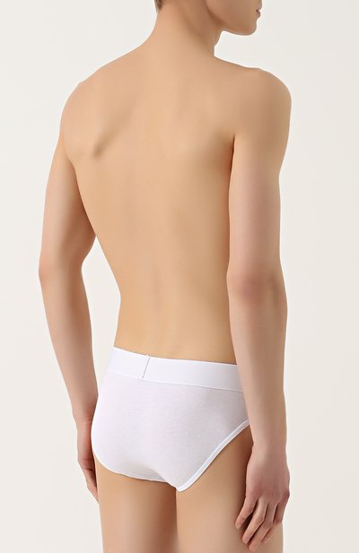 Хлопковые брифы с широкой резинкой VERSACE, арт. AUU04008/AC00058, фото 3