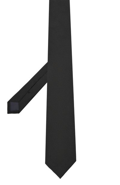 Шелковый галстук CORNELIANI черного цвета по цене 25750 руб., арт. 28U302/2A20300, фото 3 Шелковый галстук CORNELIANI, арт. 28U302/2A20300, фото 3