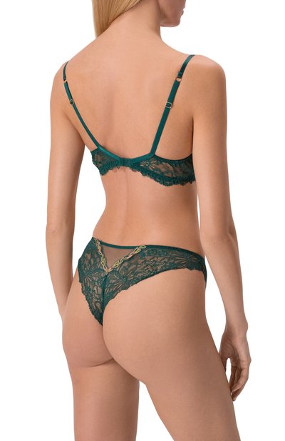 Трусы-танга LISE CHARMEL зеленого цвета по цене 16260 руб., арт. ACJ0091, фото 3 Трусы-танга LISE CHARMEL, арт. ACJ0091, фото 3