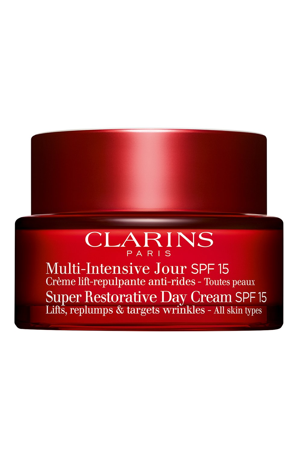 Восстанавливающий дневной крем с эффектом лифтинга для любого типа кожи spf 15 multi-intensive (50ml) CLARINS, арт. 80088223, фото 1