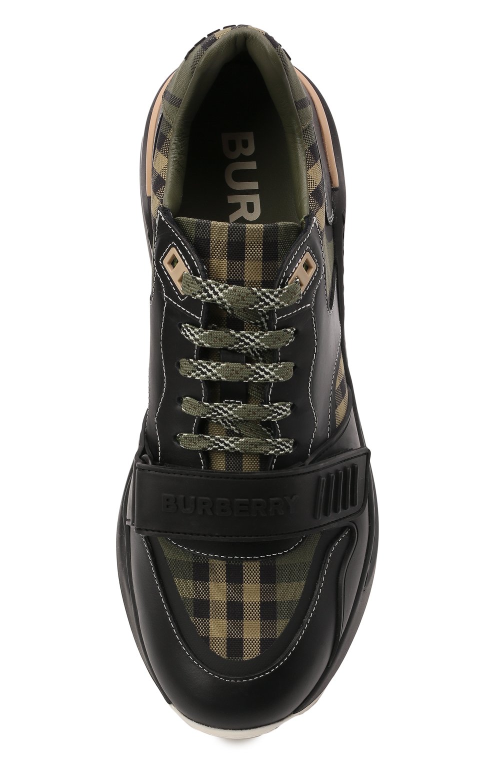 Комбинированные кроссовки ramsey BURBERRY, арт. 8043202, фото 4