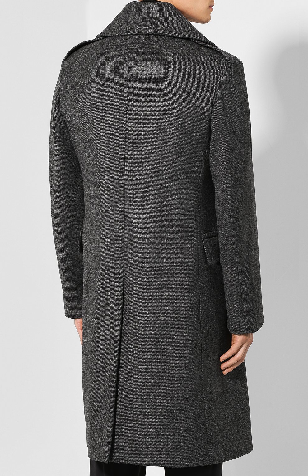 Шерстяное пальто DRIES VAN NOTEN, арт. 192-20230-8220, фото 4