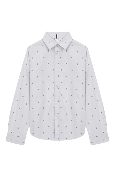 Хлопковая рубашка BOSS, арт. J52317