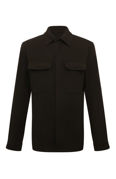Мужская хлопковая рубашка RICK OWENS, арт. RU02D6291/FL