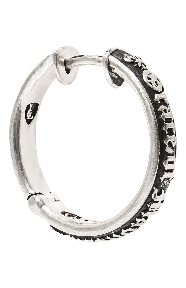 Мужские моносерьга grace of madness GL JEWELRY серебряного цвета, арт. PB560S | Фото 2 (Материал: Серебро; Нос: Не проставлено; Региональные ограничения белый список (Axapta Mercury): Не проставлено)