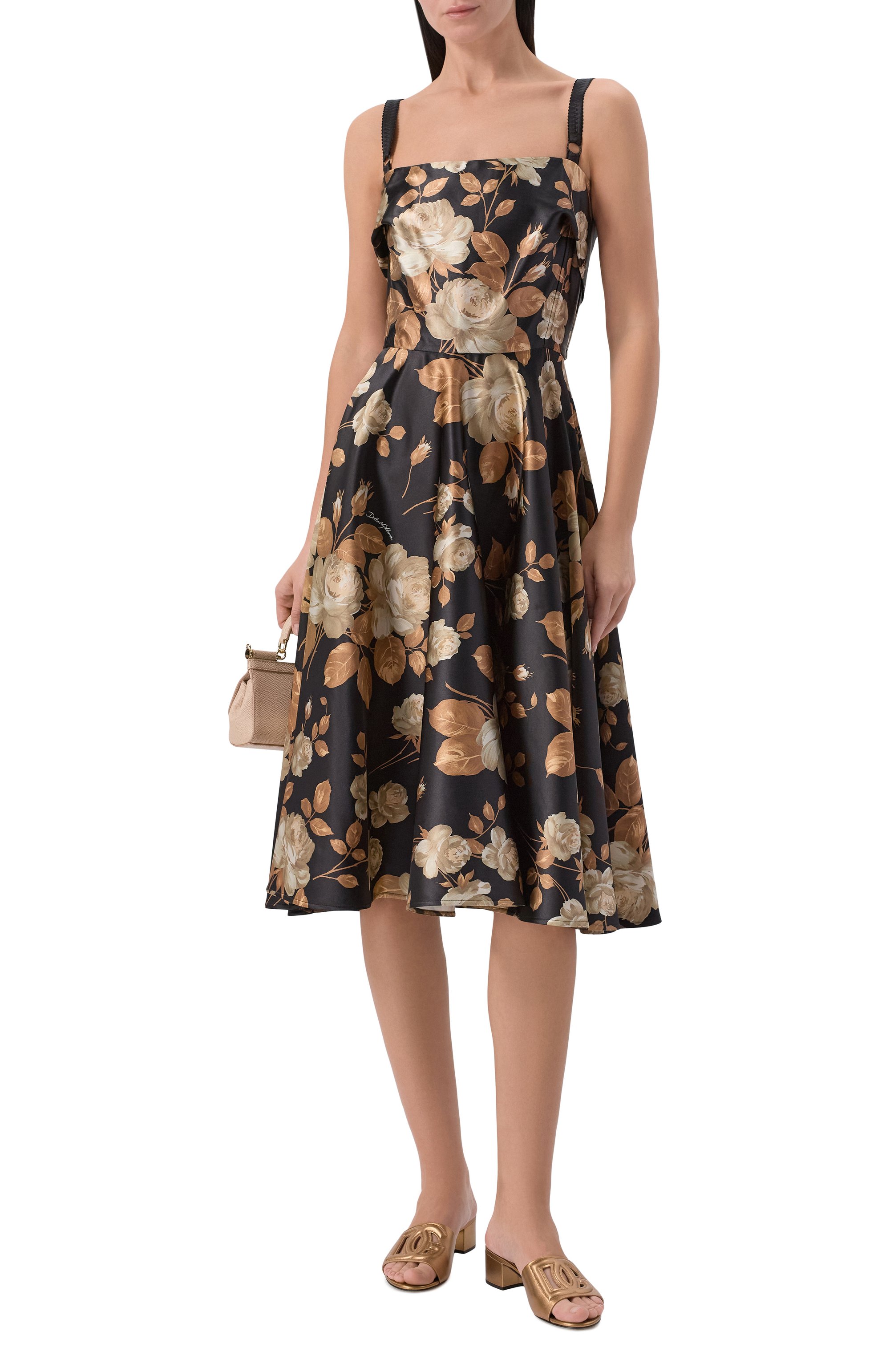 Кожаные мюли bianca 40 DOLCE & GABBANA, арт. CR1755/A5837, фото 3