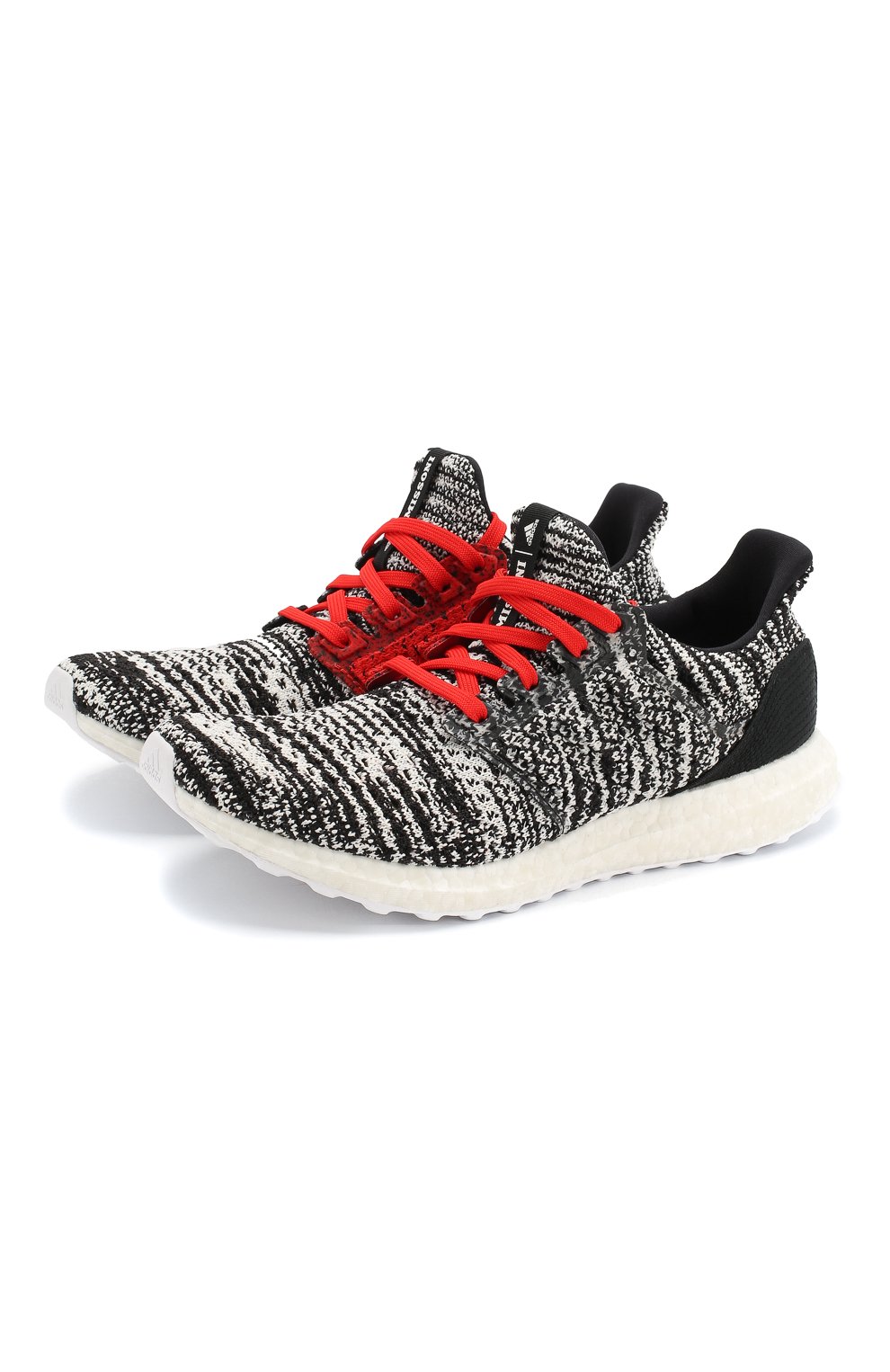 Текстильные кроссовки ultra boost clima adidas x missoni ADIDAS черно-белого цвета по цене 22950 руб., арт. D97743/W, фото 1 Текстильные кроссовки ultra boost clima adidas x missoni ADIDAS, арт. D97743/W, фото 1