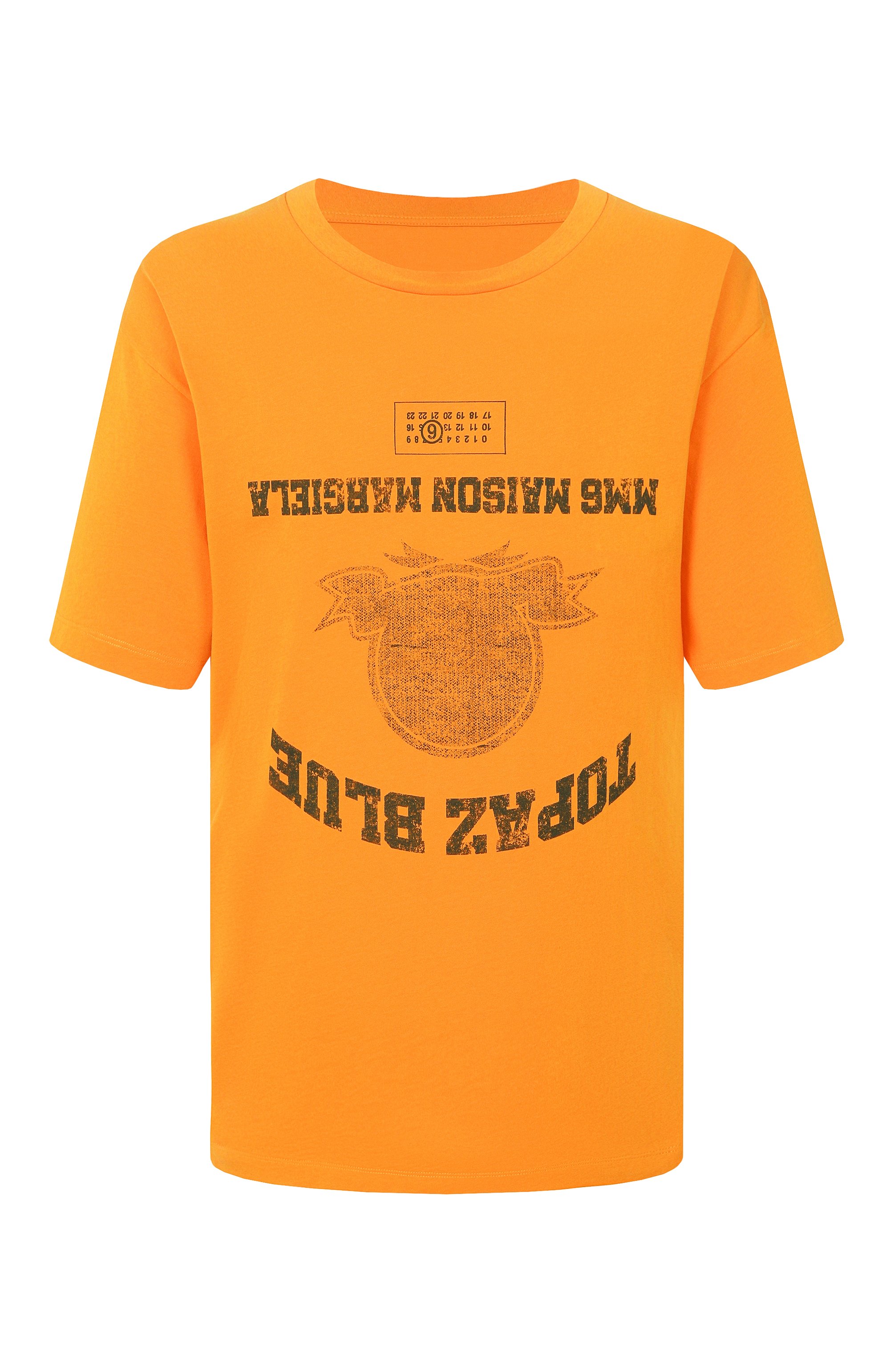 Хлопковая футболка MM6, арт. SH0GC0041/S24311, фото 1