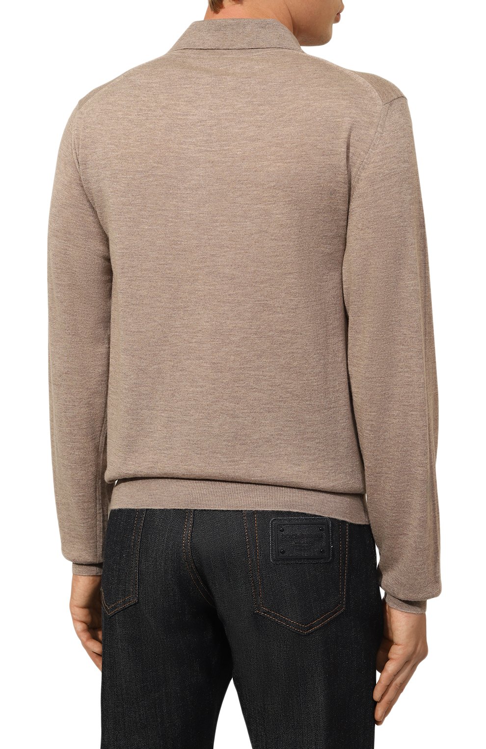 Поло из шерсти и кашемира CORNELIANI, арт. 94M579-9425184, фото 4