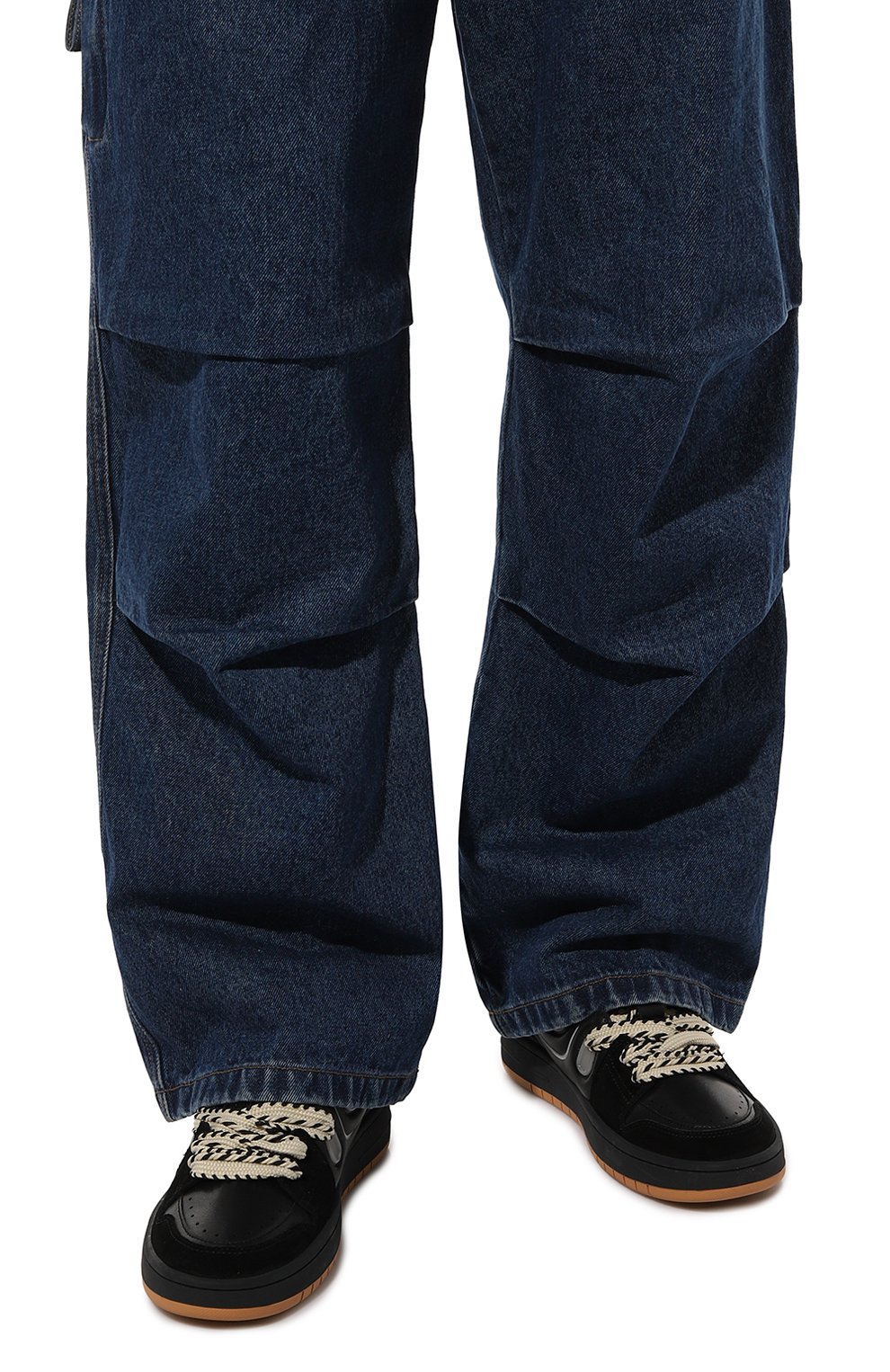 Кожаные кеды olli BARROW, арт. F3BWMASN172, фото 3