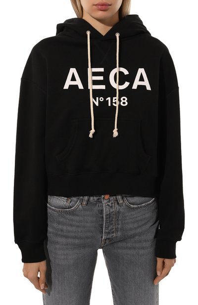 Хлопковое худи AECA WHITE, арт. AWCFFWBCTSPSO001A5, фото 3