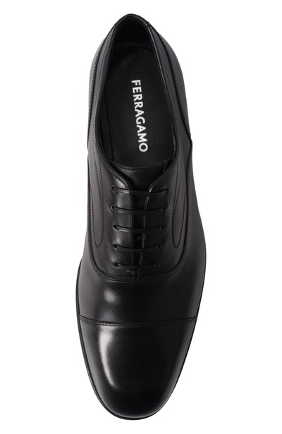 Кожаные оксфорды FERRAGAMO, арт. 02A681/789484, фото 5