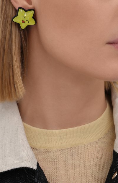 Серьги sticker cat star BALENCIAGA, арт. 659969/TZ25Z, фото 2