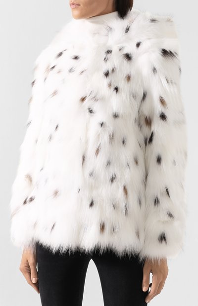 Шуба из меха песца YVES SALOMON, арт. 20WYV30665RDIM, фото 3