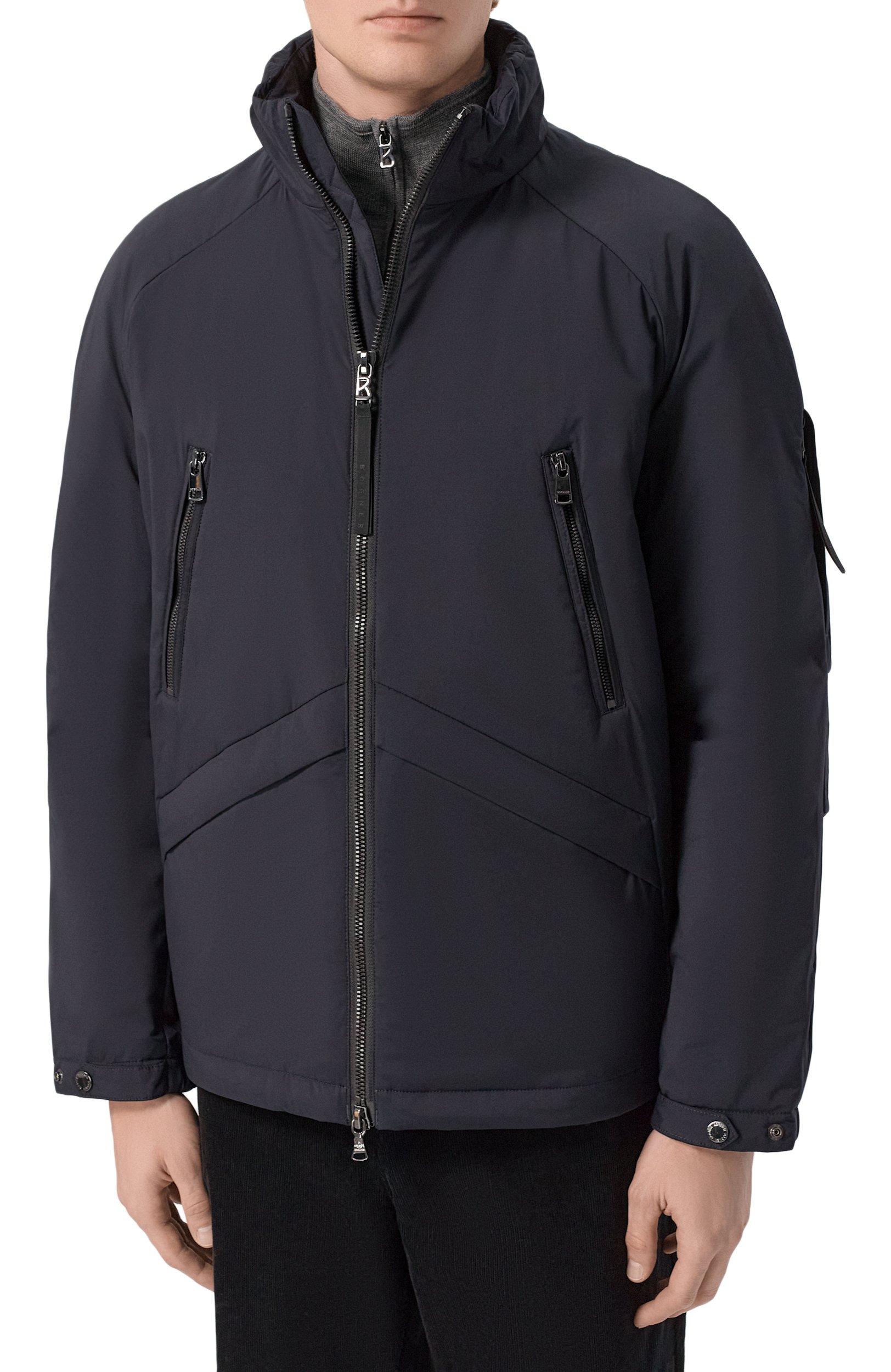 Куртка BOGNER темно-синего цвета по цене 83500 руб., арт. 38738400, фото 3 Куртка BOGNER, арт. 38738400, фото 3