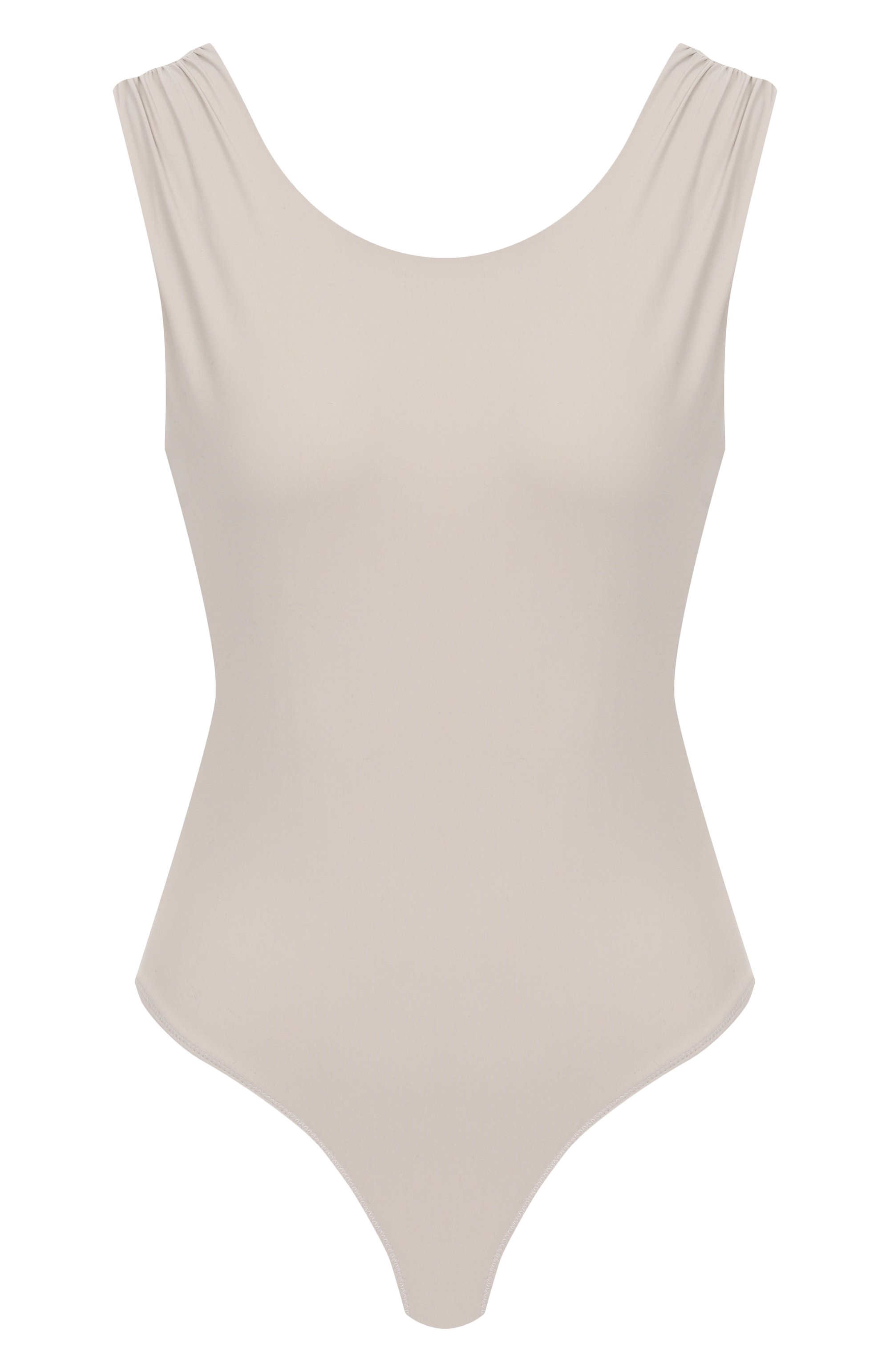 Боди AGOLDE светло-бежевого цвета по цене 38300 руб., арт. A73431460, фото 1 Боди AGOLDE, арт. A73431460, фото 1