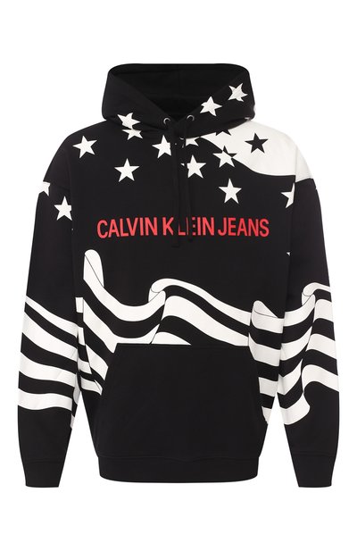 Хлопковое худи CALVIN KLEIN JEANS, арт. J30J312132, фото 1