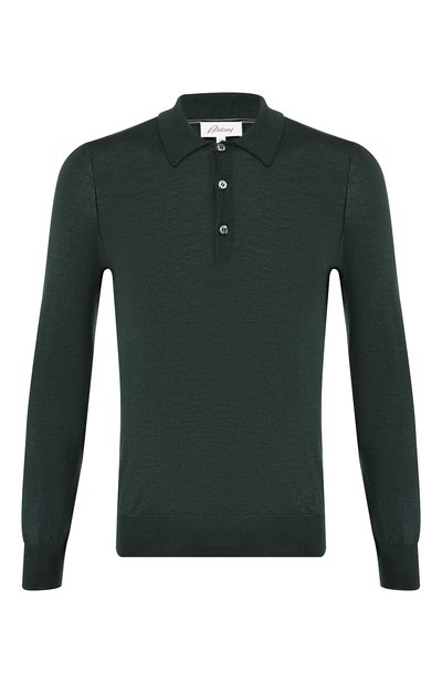 Поло из смеси шерсти и шелка BRIONI, арт. UMR30L/08K16, фото 1