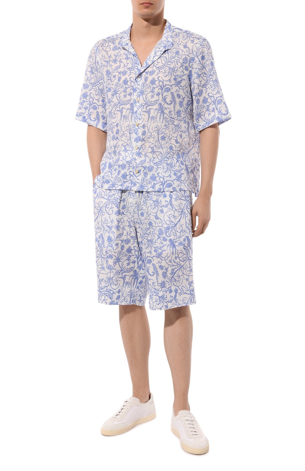 Льняные шорты KITON, арт. UPN005H08902, фото 2