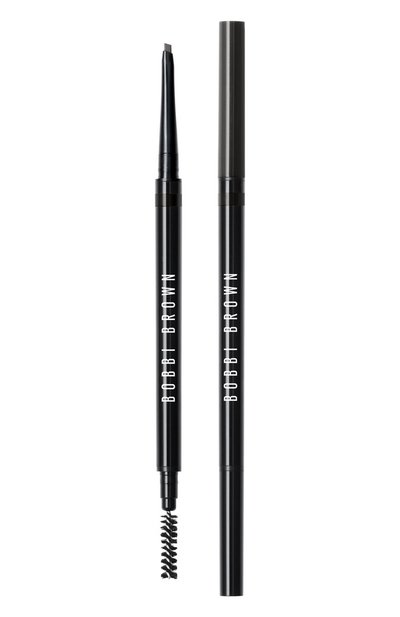 Женский тонкий карандаш для бровей precise brow pencil, оттенок black (0,06g) BOBBI BROWN, арт. H07Z-12