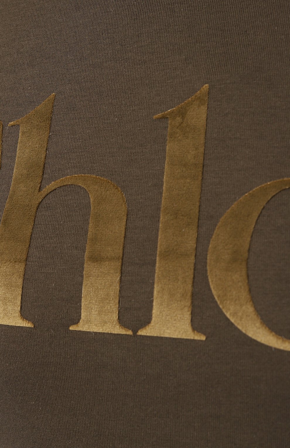 Хлопковая футболка CHLOÉ, арт. CHC24WJH03184, фото 5