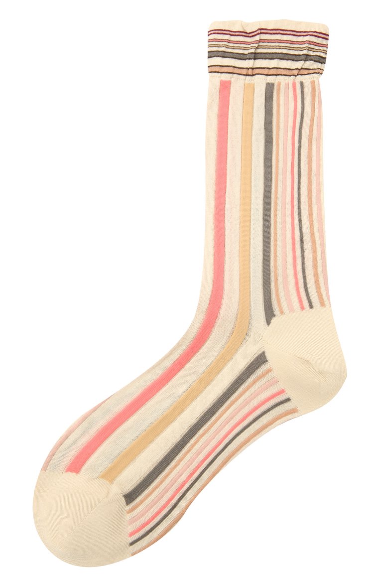 Женские хлопковые носки ANTIPAST разноцветного цвета, арт. AM-287A | Фото 1 (Материал внешний: Синтетический материал, Хлопок; Материал сплава: Проставлено; Нос: Не проставлено)