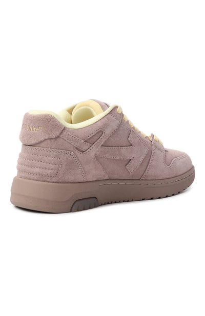 Замшевые кеды out of office OFF-WHITE, арт. 0WIA259F25LEA0096D6D, фото 5