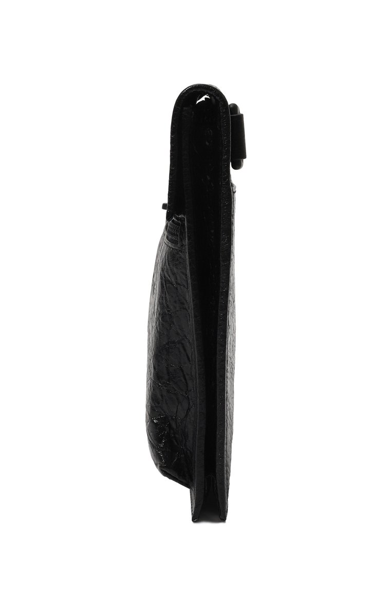 Мужская сумка explorer small BALENCIAGA черного цвета, арт. 655982/1VG7X | Фото 4 (Ремень/цепочка: На ремешке; Материал: Натуральная кожа; Размер: mini)