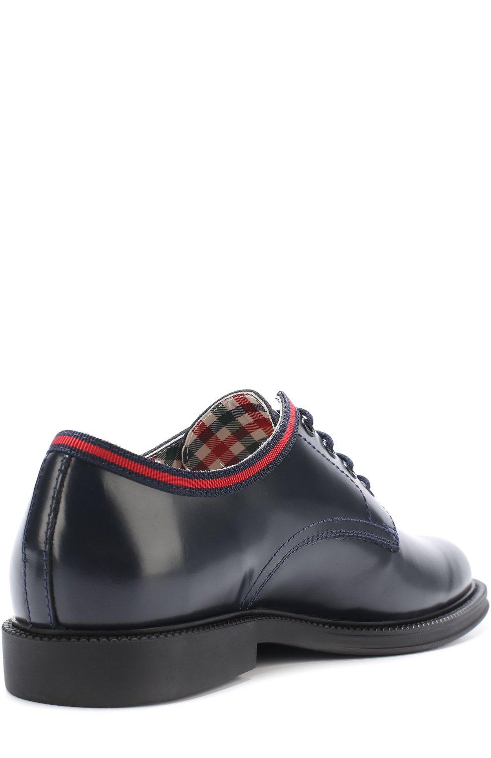 Кожаны е дерби с контрастной отделкой GUCCI, арт. 488131/D7310, фото 3