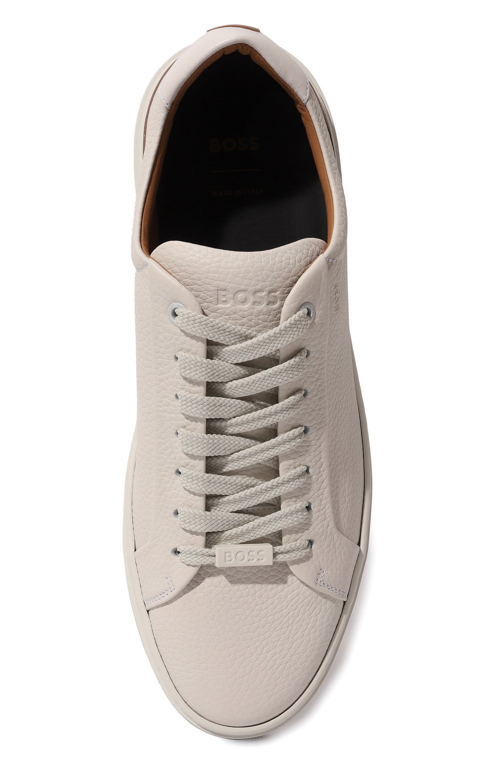 Кожаные кеды BOSS, арт. 50485241, фото 6