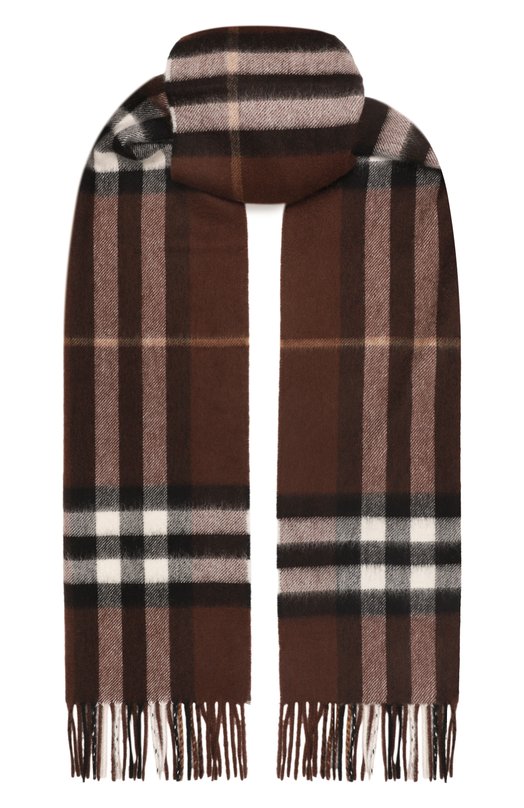 Кашемировый шарф Burberry 8112638 Коричневый 8112638