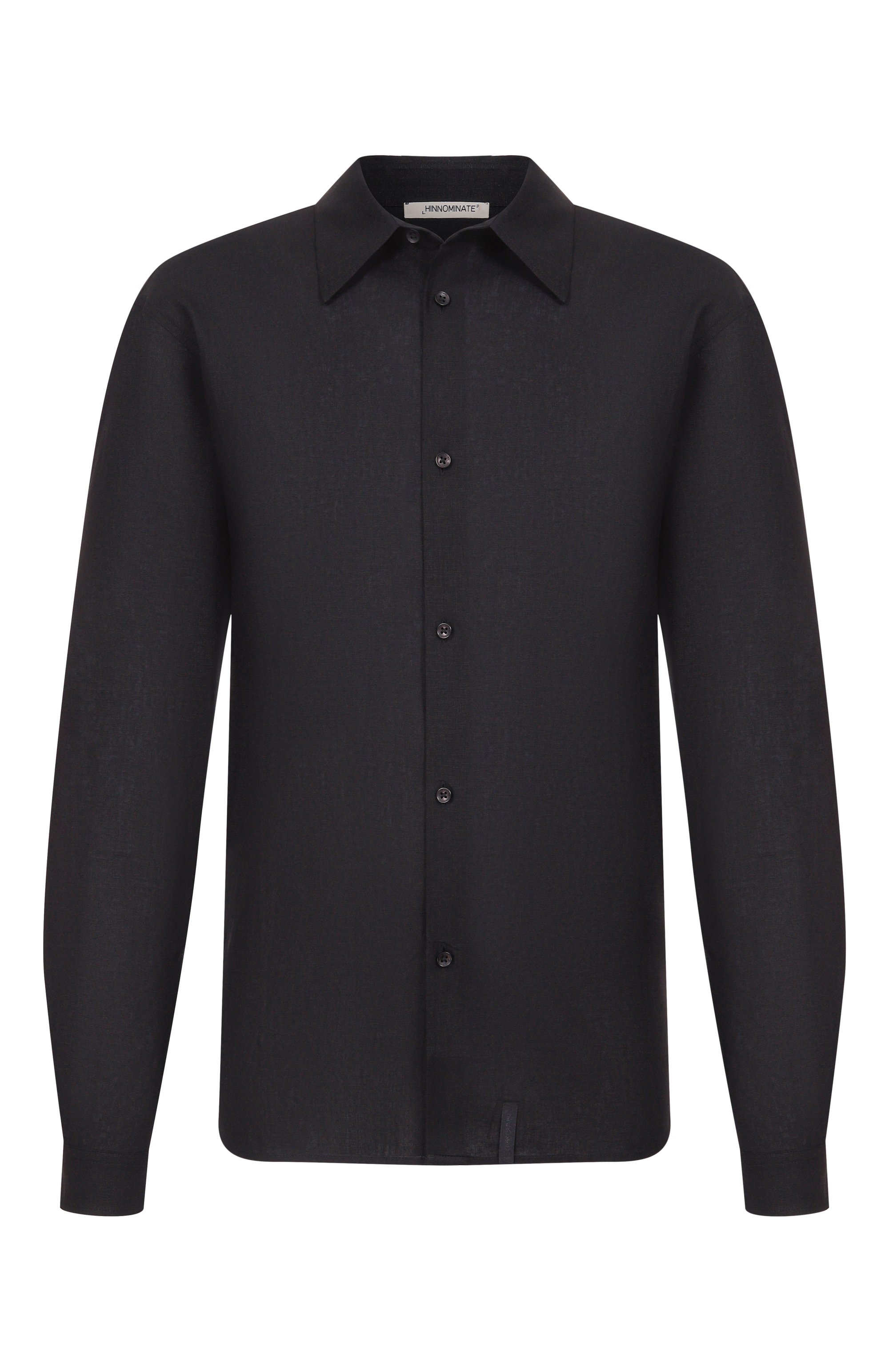 Рубашка изо льна и вискозы HINNOMINATE, арт. HMABM01549, фото 1