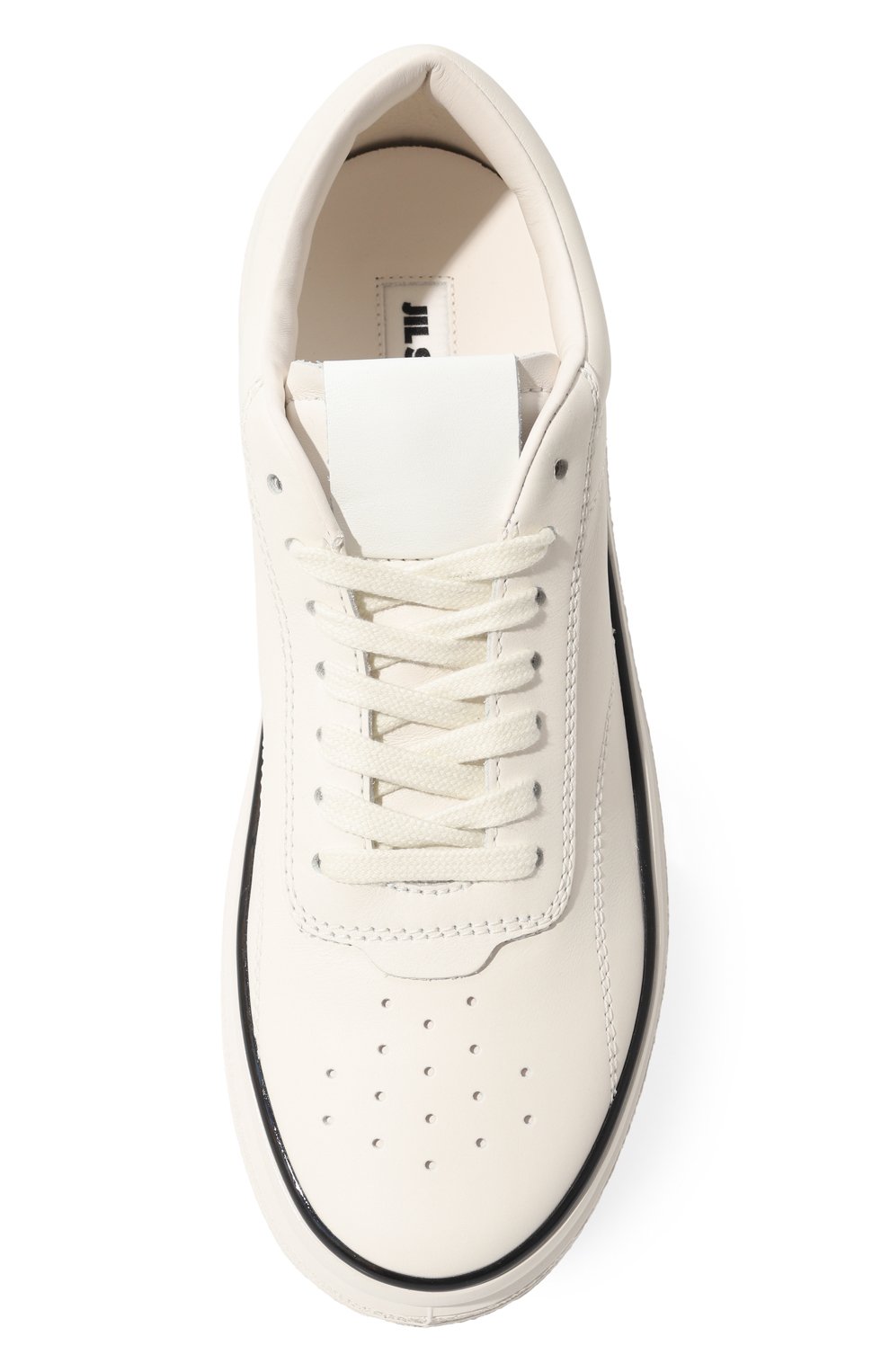 Кожаные кеды JIL SANDER, арт. J15WS0033/P6244, фото 6