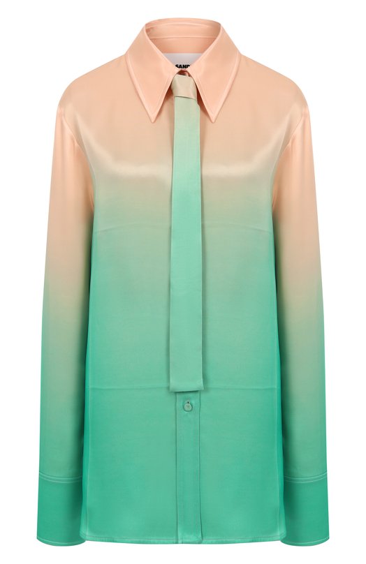 Блузка из вискозы Jil Sander J03DL0201/J66147 Разноцветный J03DL0201/J66147