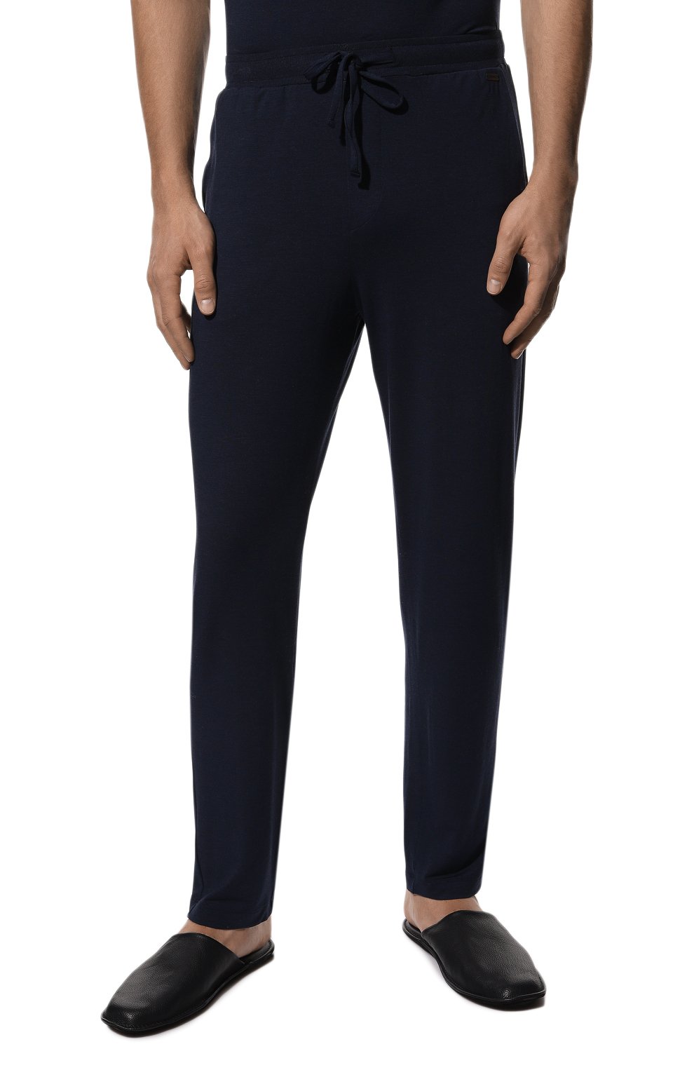 Домашние брюки из вискозы HANRO темно-синего цвета по цене 21070 руб., арт. 075040., фото 3 Домашние брюки из вискозы HANRO, арт. 075040., фото 3