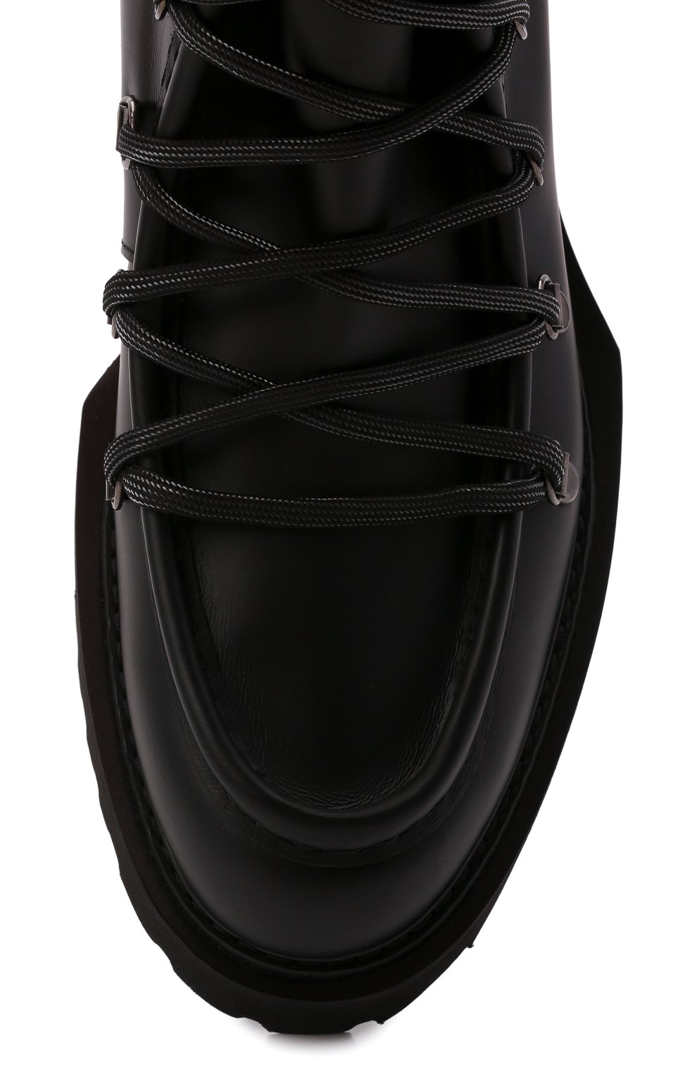 Кожаные ботинки ATTIMONELLI'S черного цвета по цене 49400 руб., арт. AA675, фото 6 Кожаные ботинки ATTIMONELLI'S, арт. AA675, фото 6