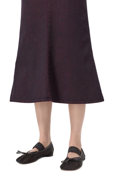 Текстильные балетки anatomic numeric MM6, арт. S59WZ0101/P7138, фото 3