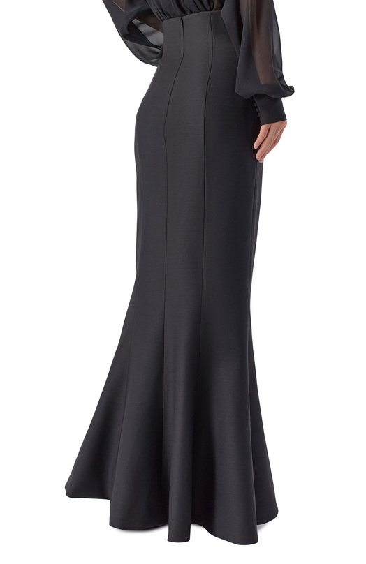 Шерстяная юбка Shervarli SK-25-0020 Чёрный  SK-25-0020 Фото 4