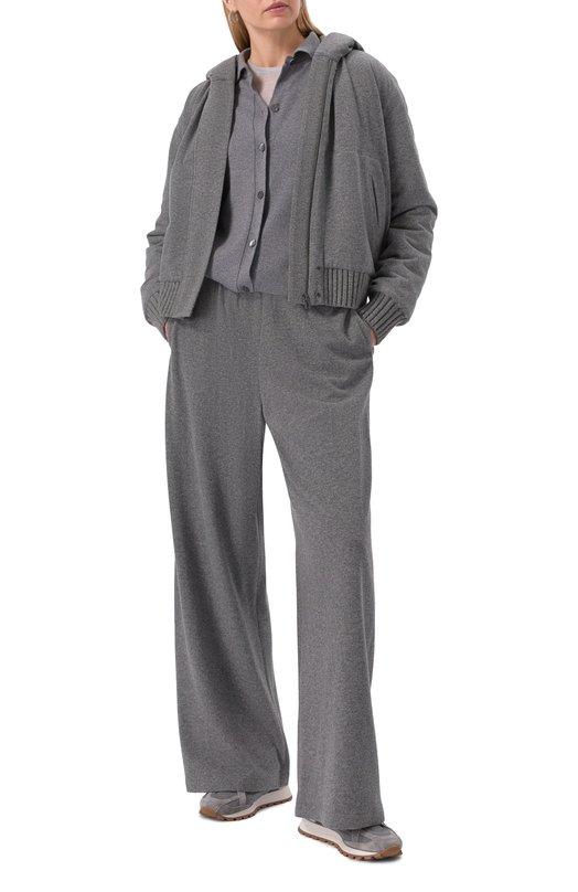 Брюки из шерсти и кашемира MVST TXBPAN-Y339/LP1322 Серый  TXBPAN-Y339/LP1322 Фото 2