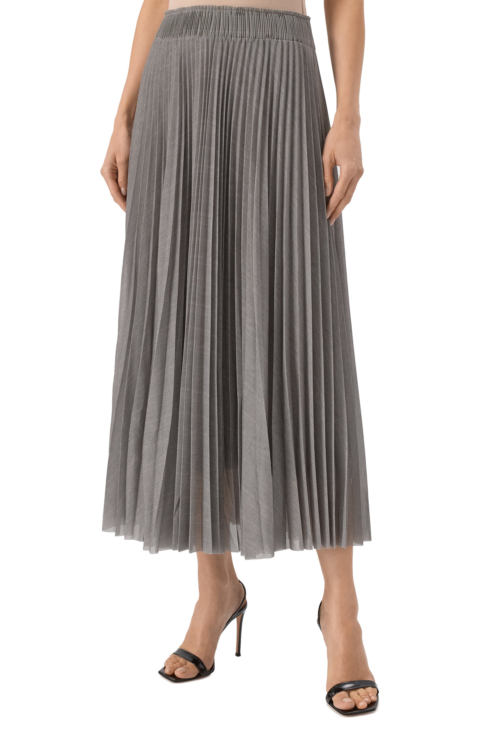 Плиссированная юбка BOSS, арт. 50543192, фото 3