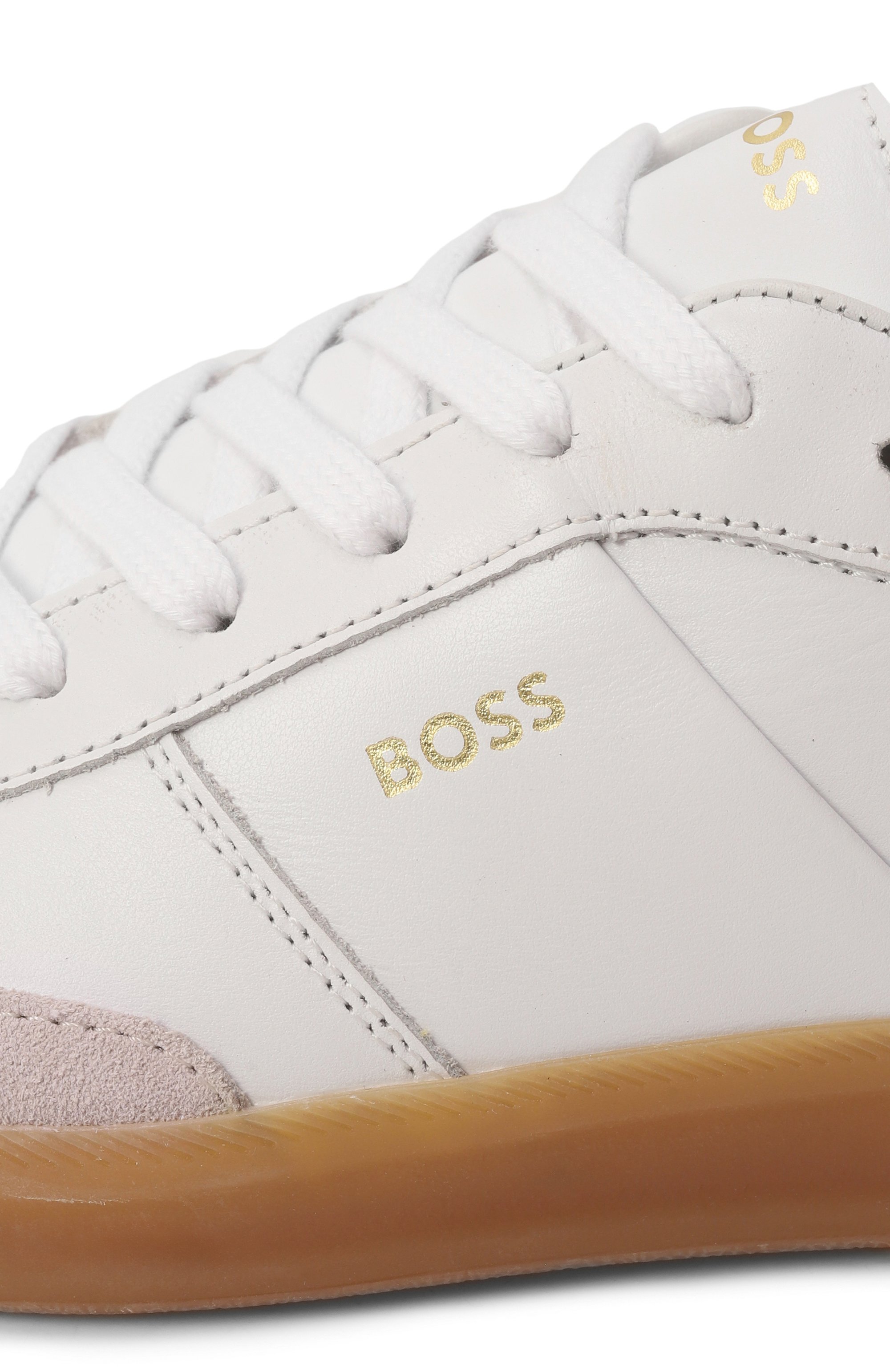 Кожаные кеды brenta tenn BOSS, арт. 50518001, фото 7