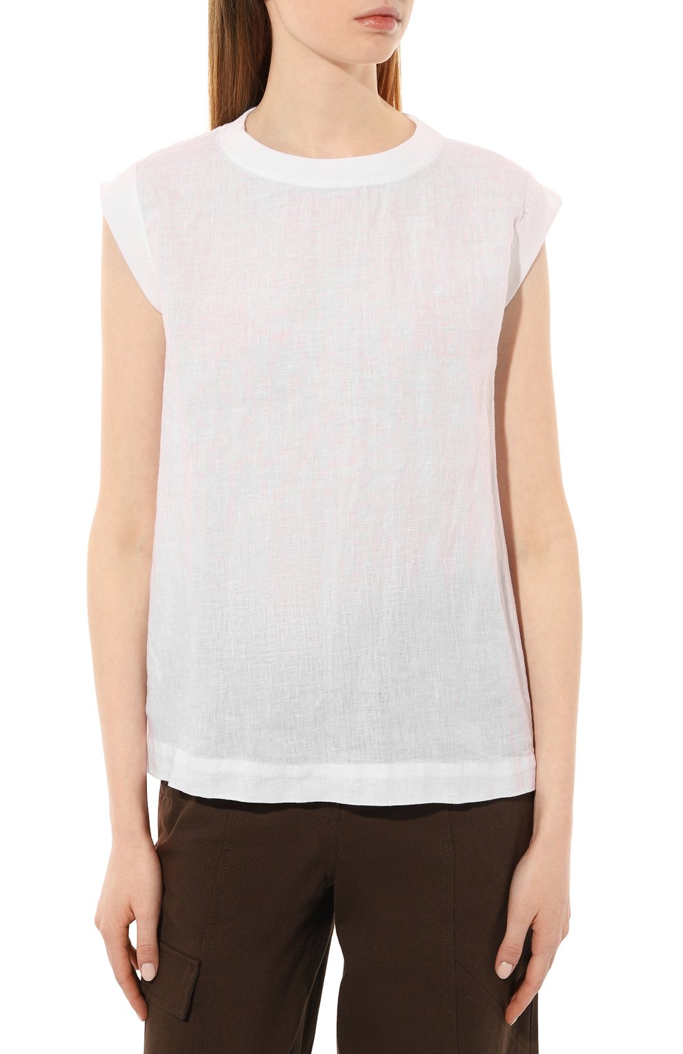 Льняной топ DEHA, арт. D83231, фото 3