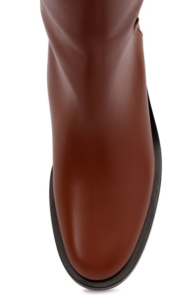 Кожаные сапоги vlogo signature VALENTINO, арт. WW2S0CF3/DSH, фото 5