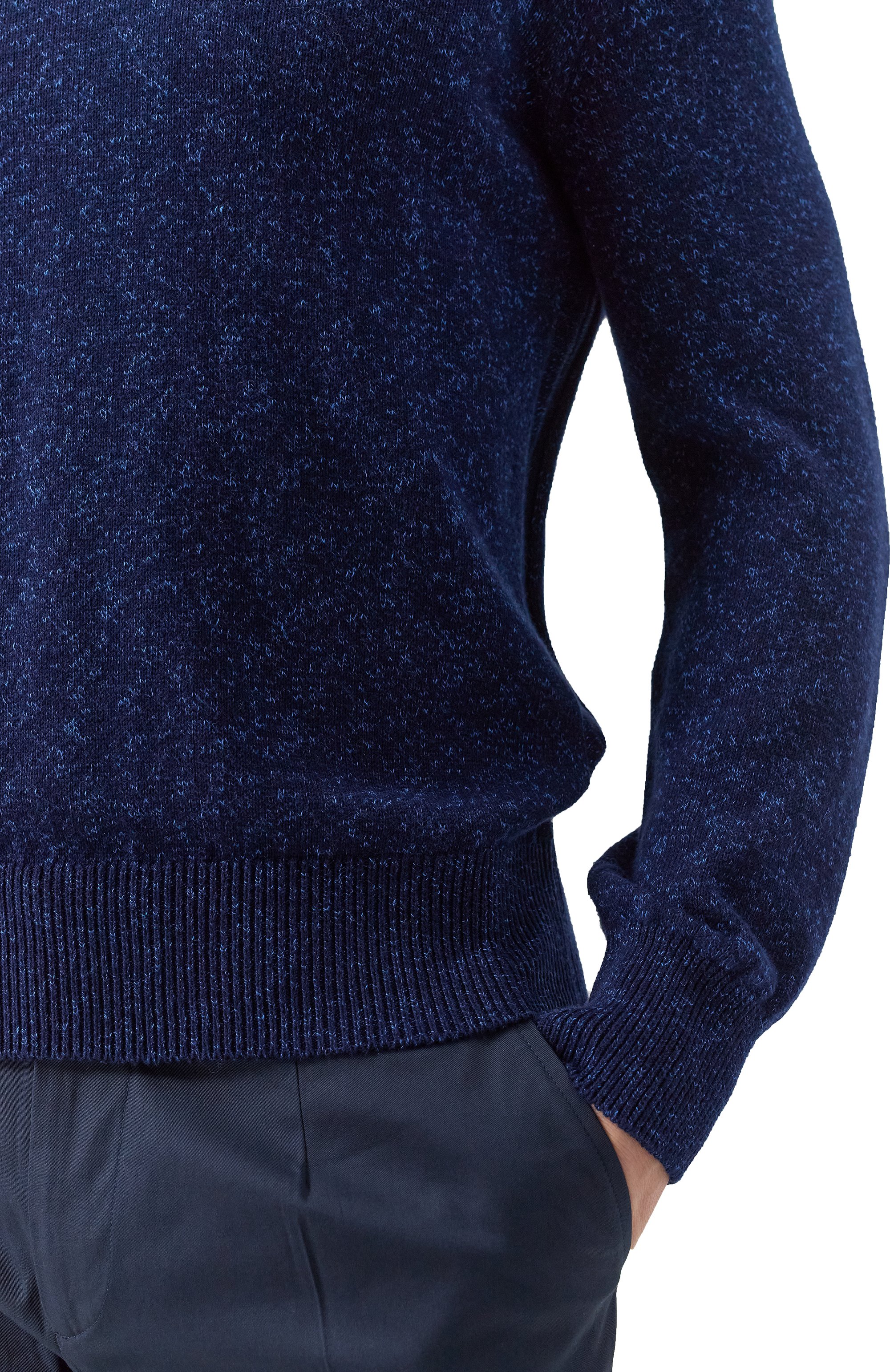 Хлопковый джемпер CANALI, арт. C1080/MK02266, фото 5