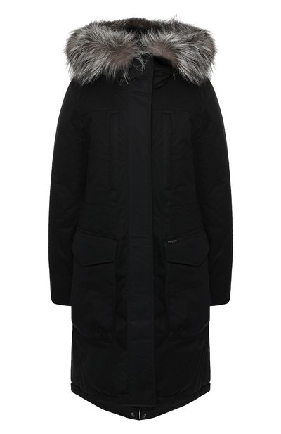 Хлопковая парка на меховой подкладке WOOLRICH, арт. WWCPS2627/LM10, фото 1